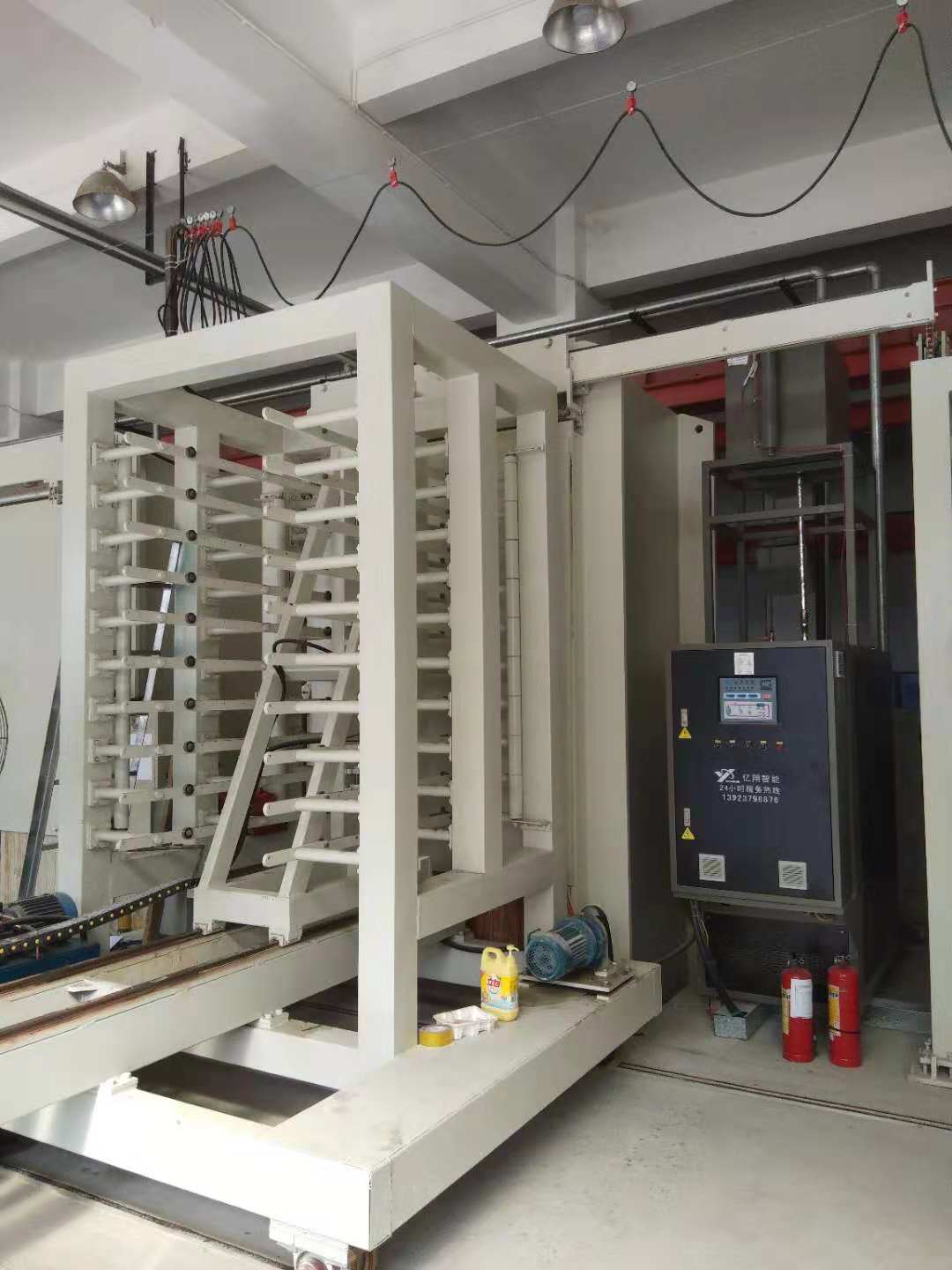 PCB覆铜板压合模温机案例